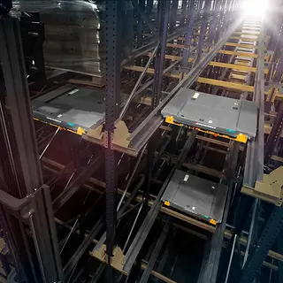 Паллетный шаттл Under Pallet Carrier UPC