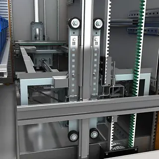 Вертикальная лифтовая система хранения LRK