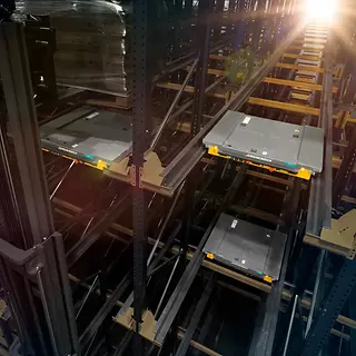 Паллетный шаттл Under Pallet Carrier UPC